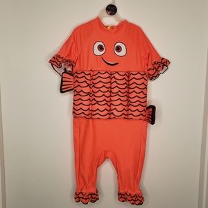 Nemo Swimsuit with Floatable Tubes